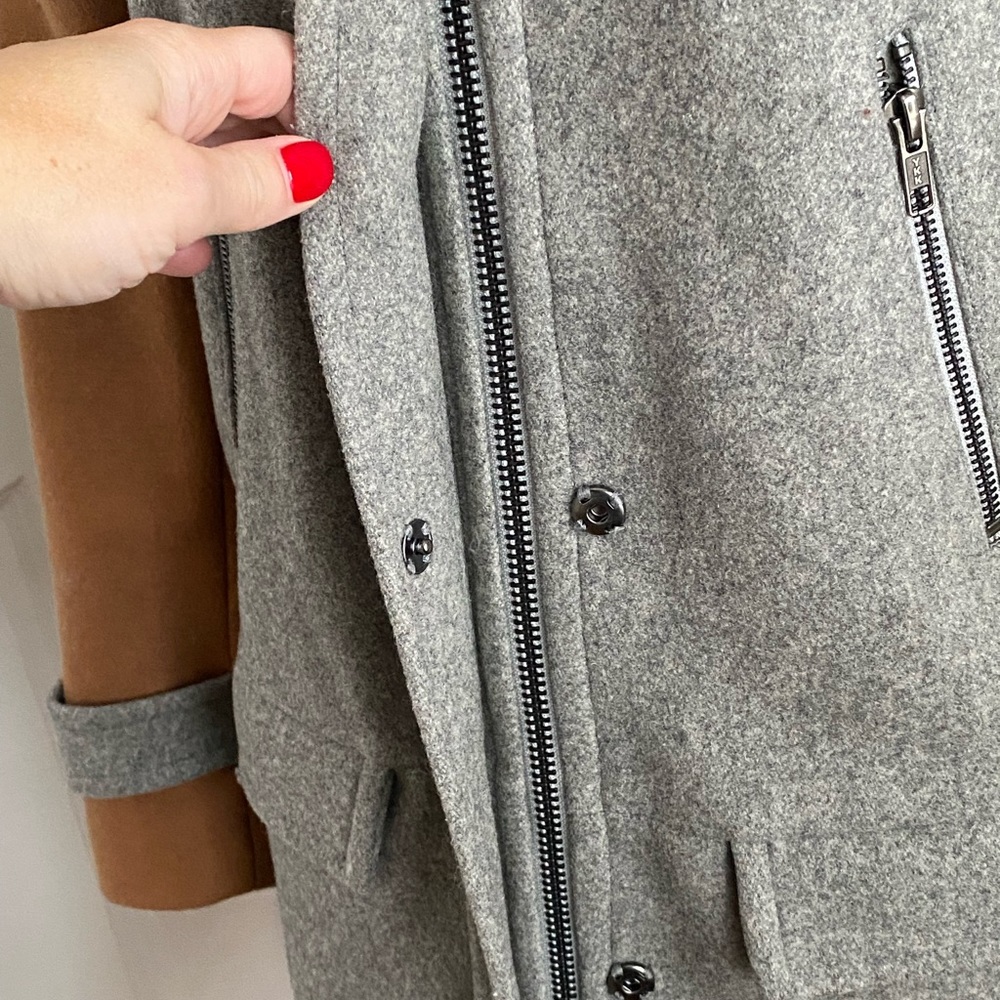 Rare Boden Two-Tone Wool Car Coat - Picture 8 of 11